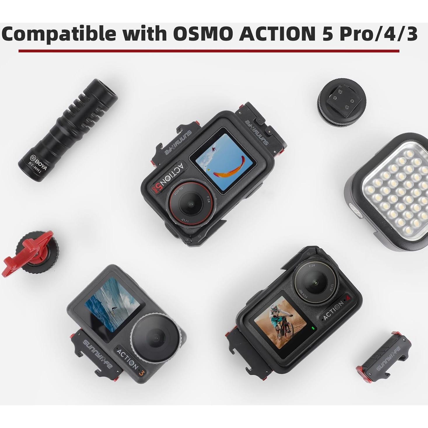 Kit de Expansión Zapato Frío Sinyutia para Osmo Action 5 Pro