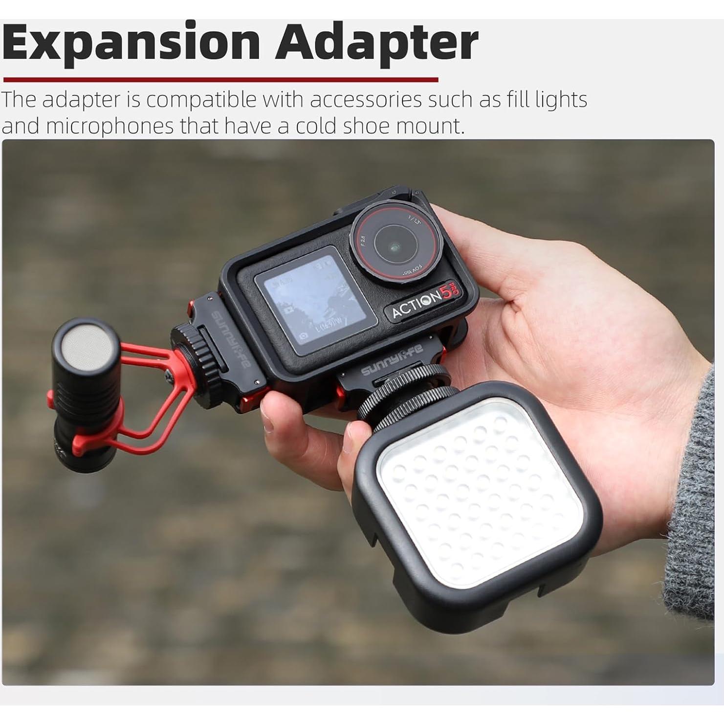 Kit de Expansión Zapato Frío Sinyutia para Osmo Action 5 Pro