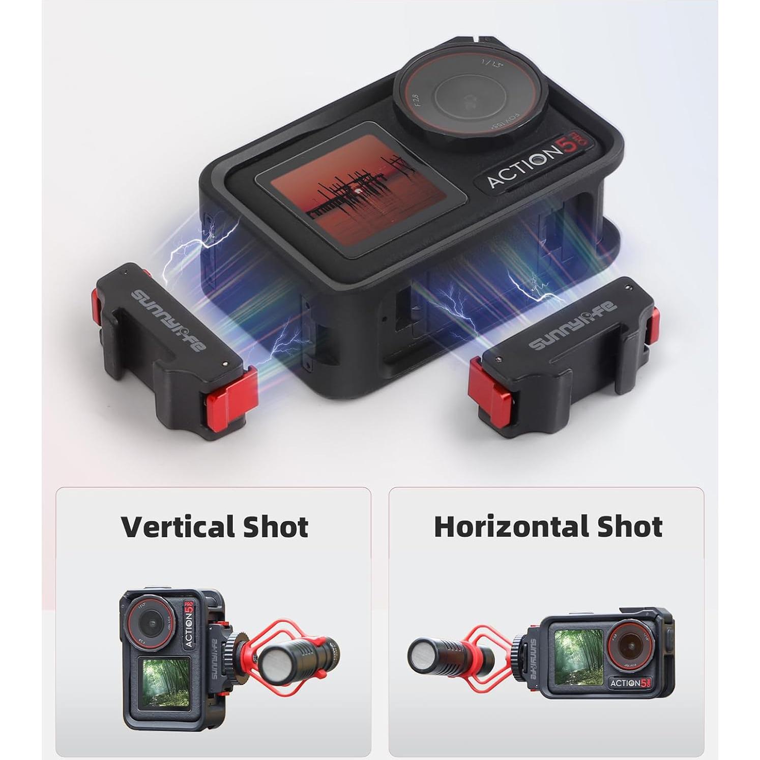 Kit de Expansión Zapato Frío Sinyutia para Osmo Action 5 Pro