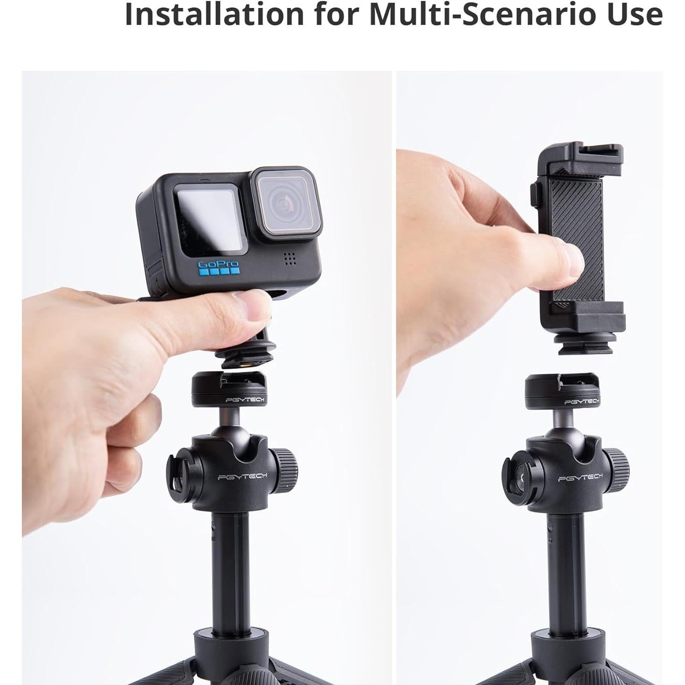 Trípode de Extensión CapLock PGYTECH con Clip para Teléfono