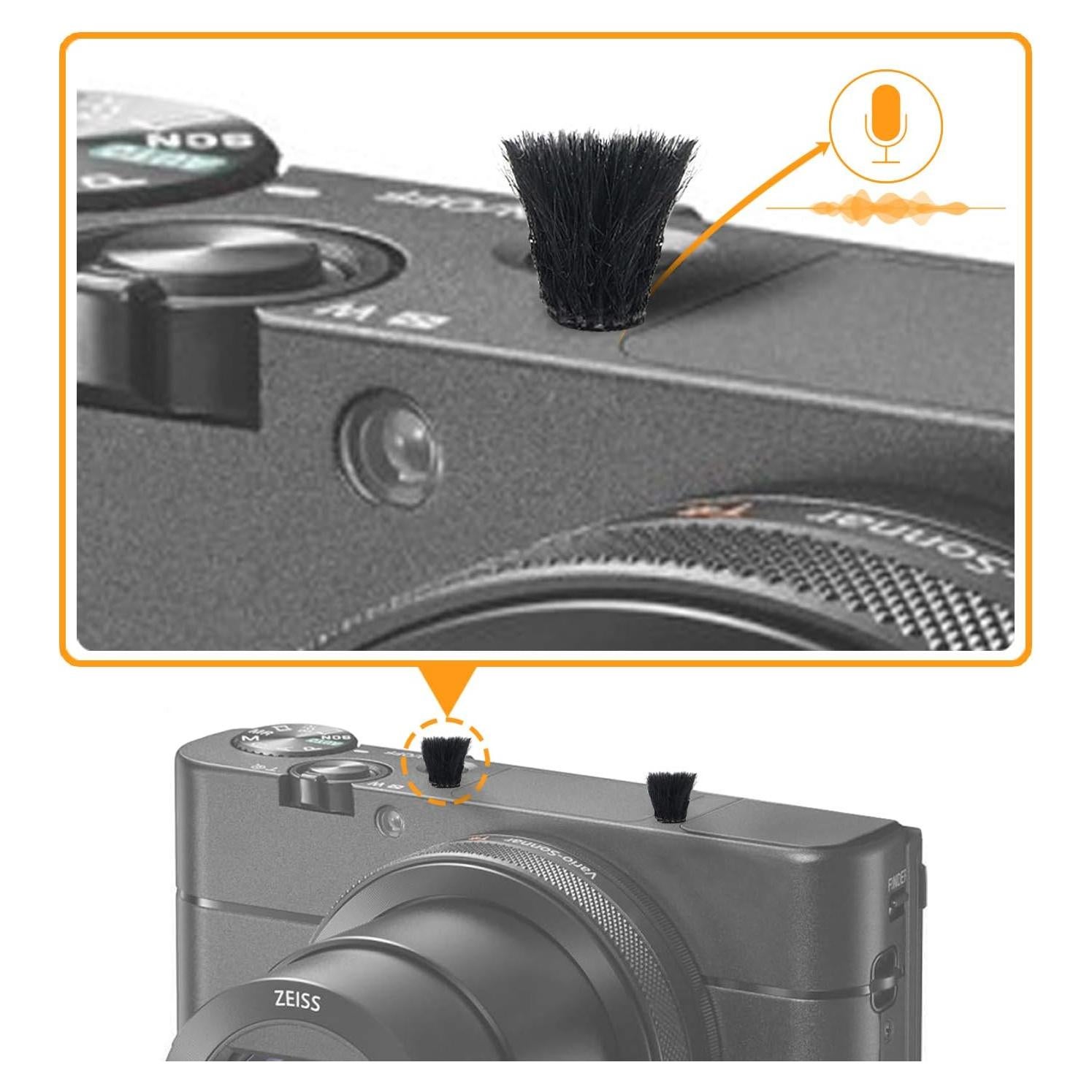 Funda Paraviento para Micrófono de Cámara SUNMON - 10 Piezas