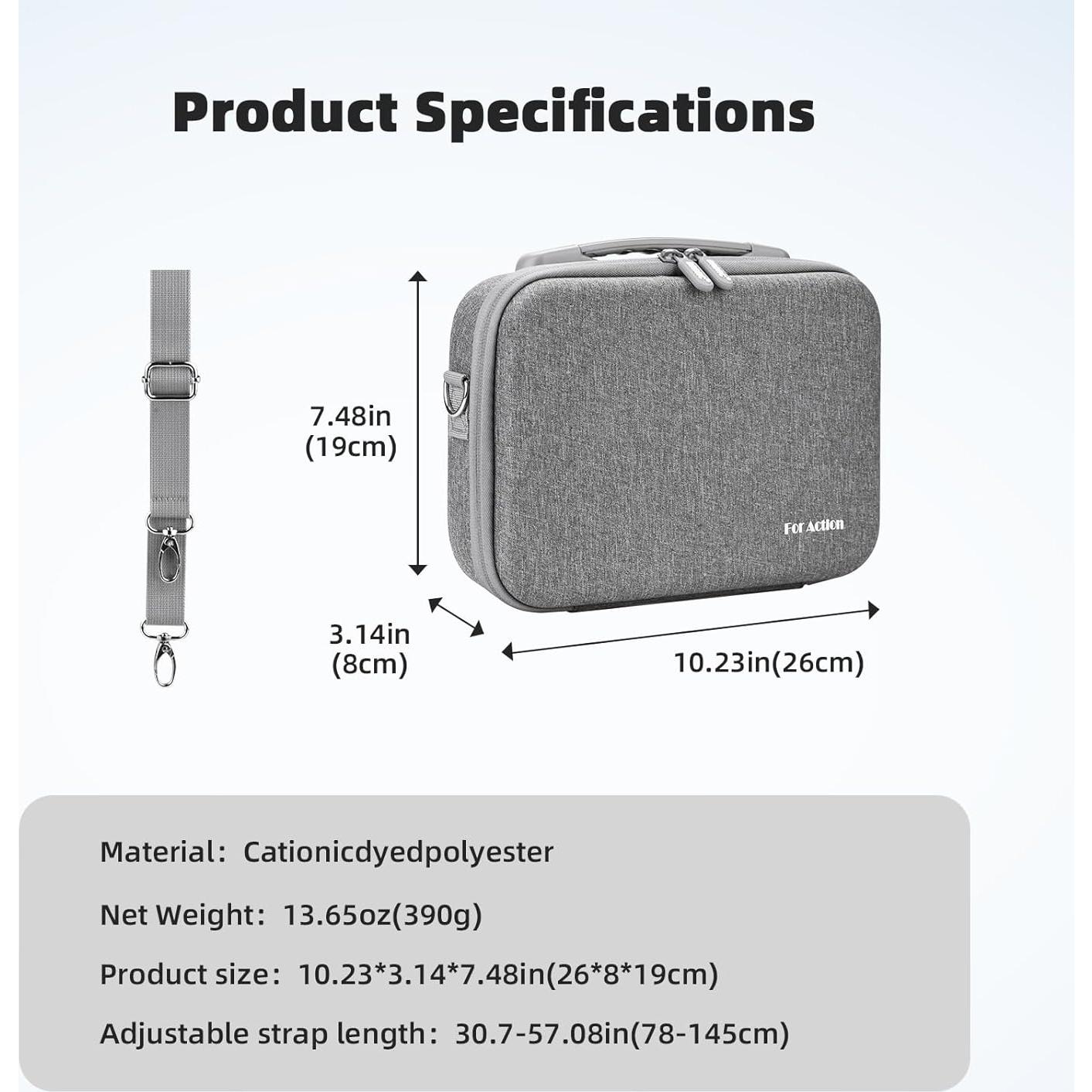 Estuche de Transporte Flymile para DJI Osmo Action 5 Pro - Compacto y Resistente