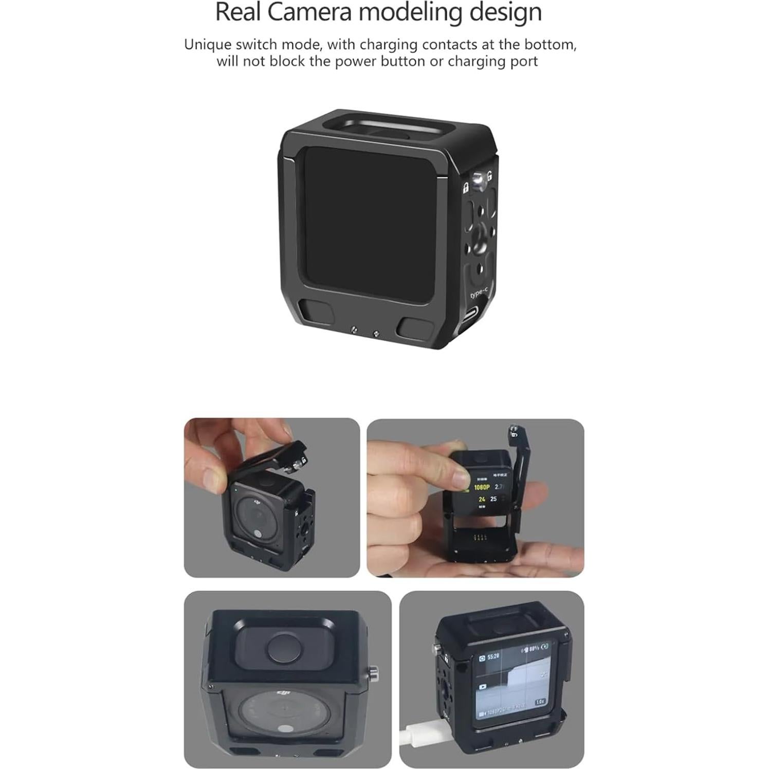 Jaula de Protección de Aluminio COOL RACING para DJI Action 2