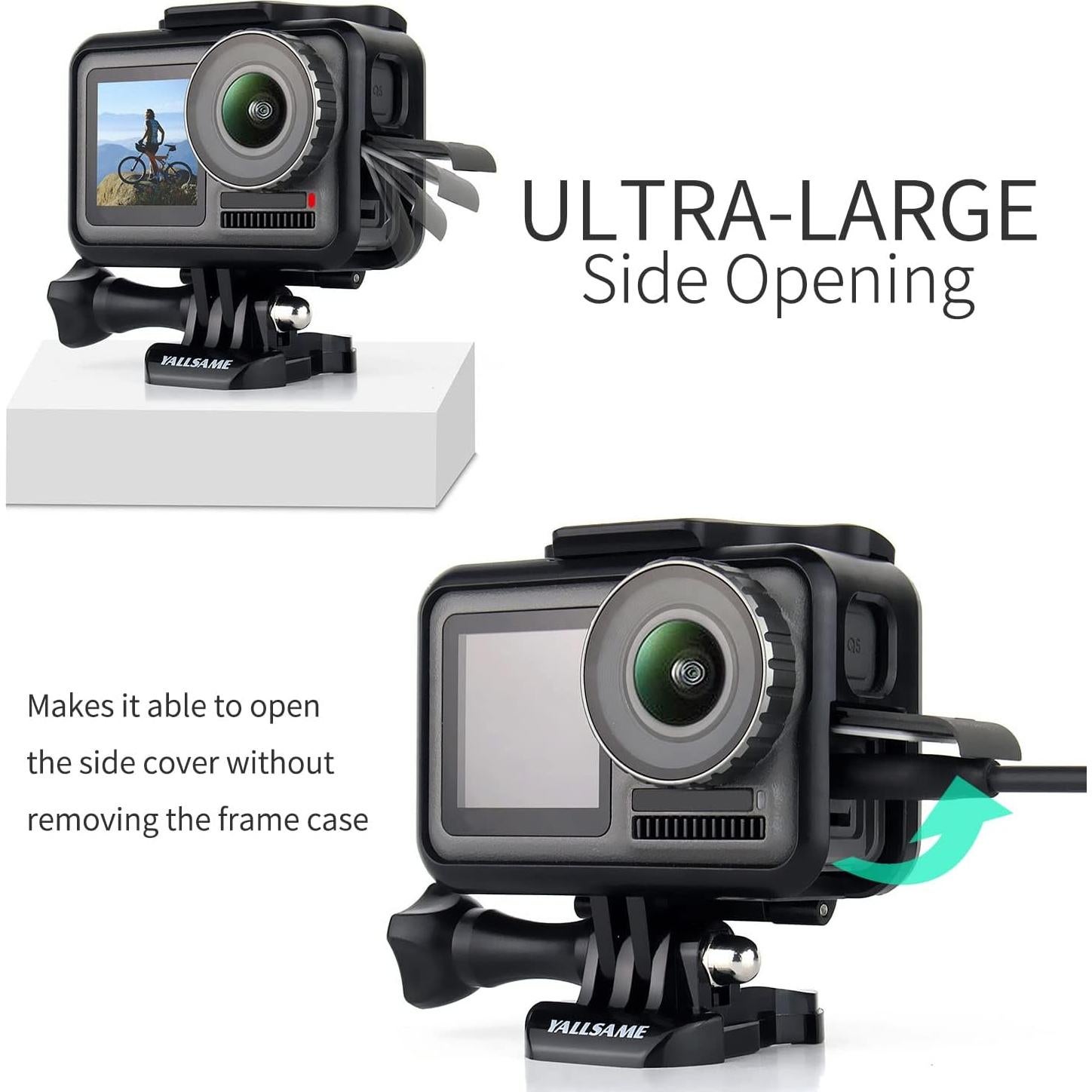 Funda de Marco YALLSAME para DJI OSMO Action 1 - Carcasa Protectora