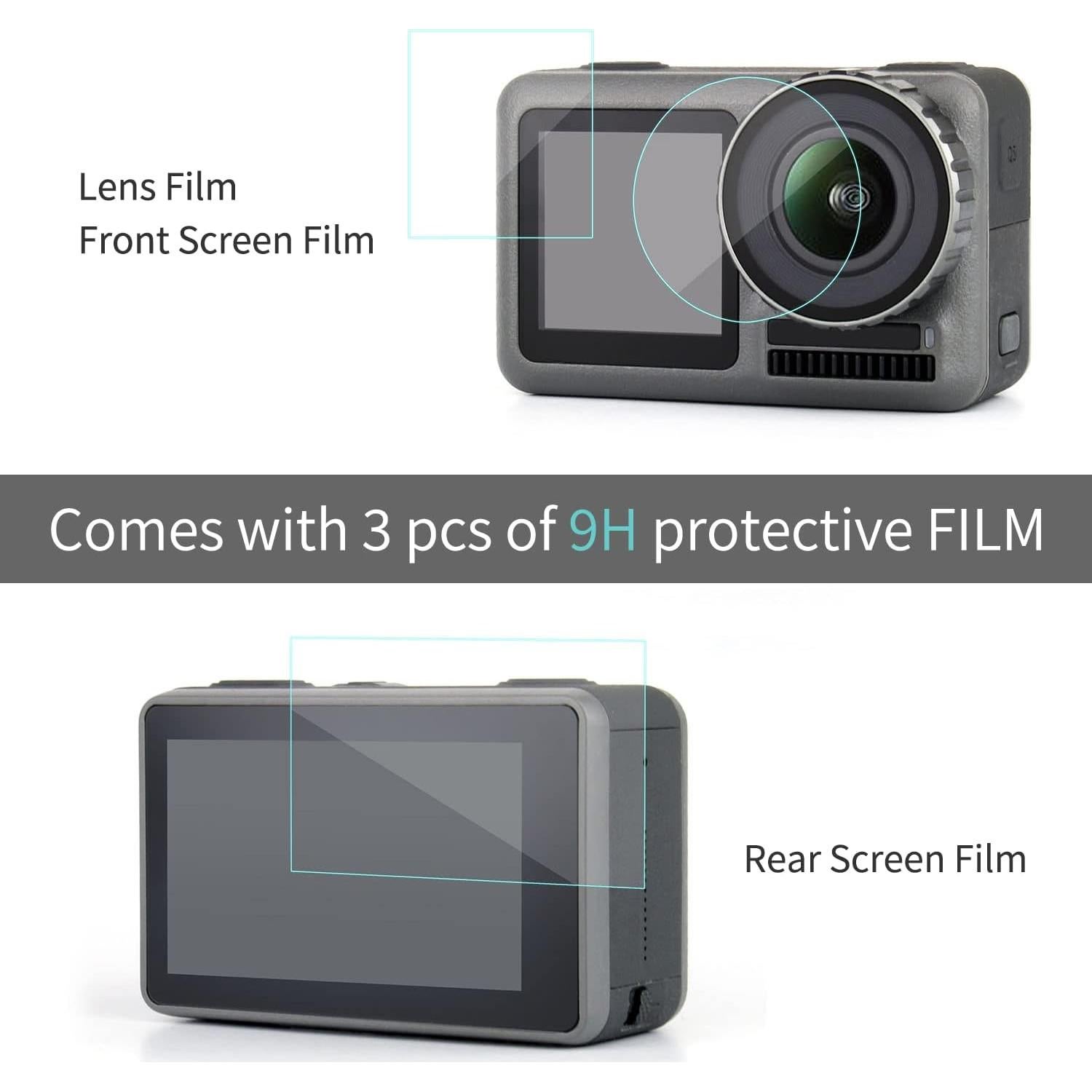 Funda de Marco YALLSAME para DJI OSMO Action 1 - Carcasa Protectora