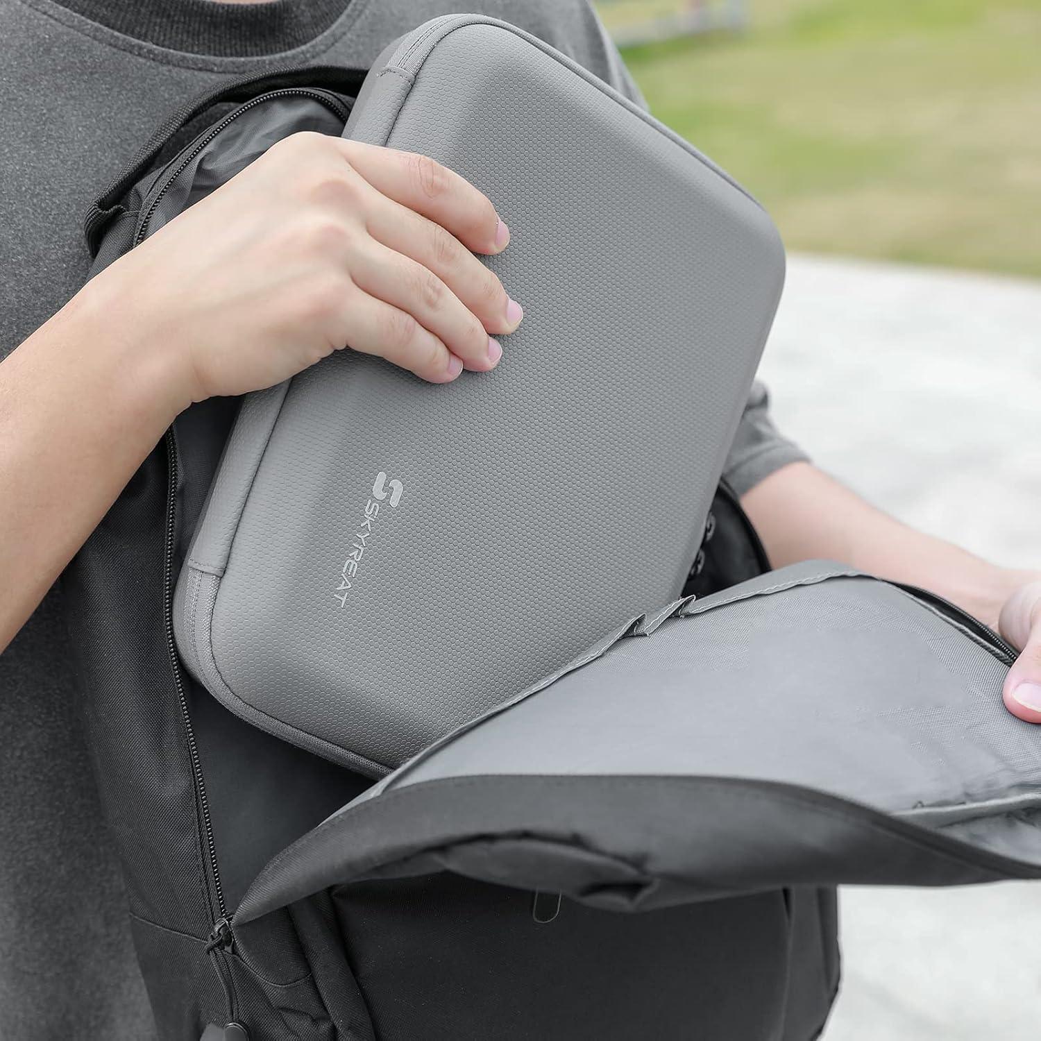 Funda de Cuero PU Skyreat para DJI Osmo Action 3/4/5 - Bolsa de Hombro