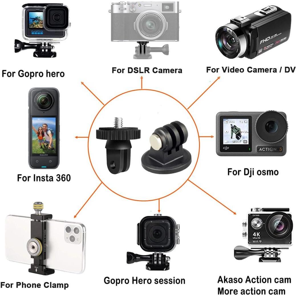 Adaptador de Montaje para Trípode DEKEENSTAR GMA-01D 3 Pcs