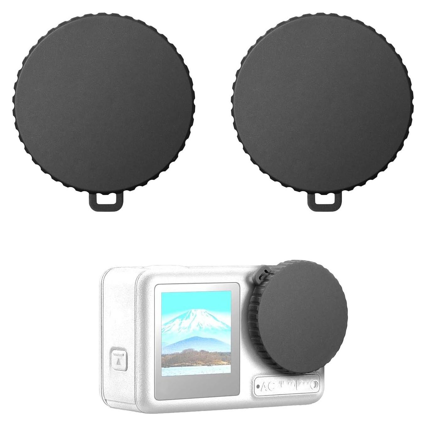 Cubiertas Protectores de Lente de Silicona Genérico - 2 Piezas