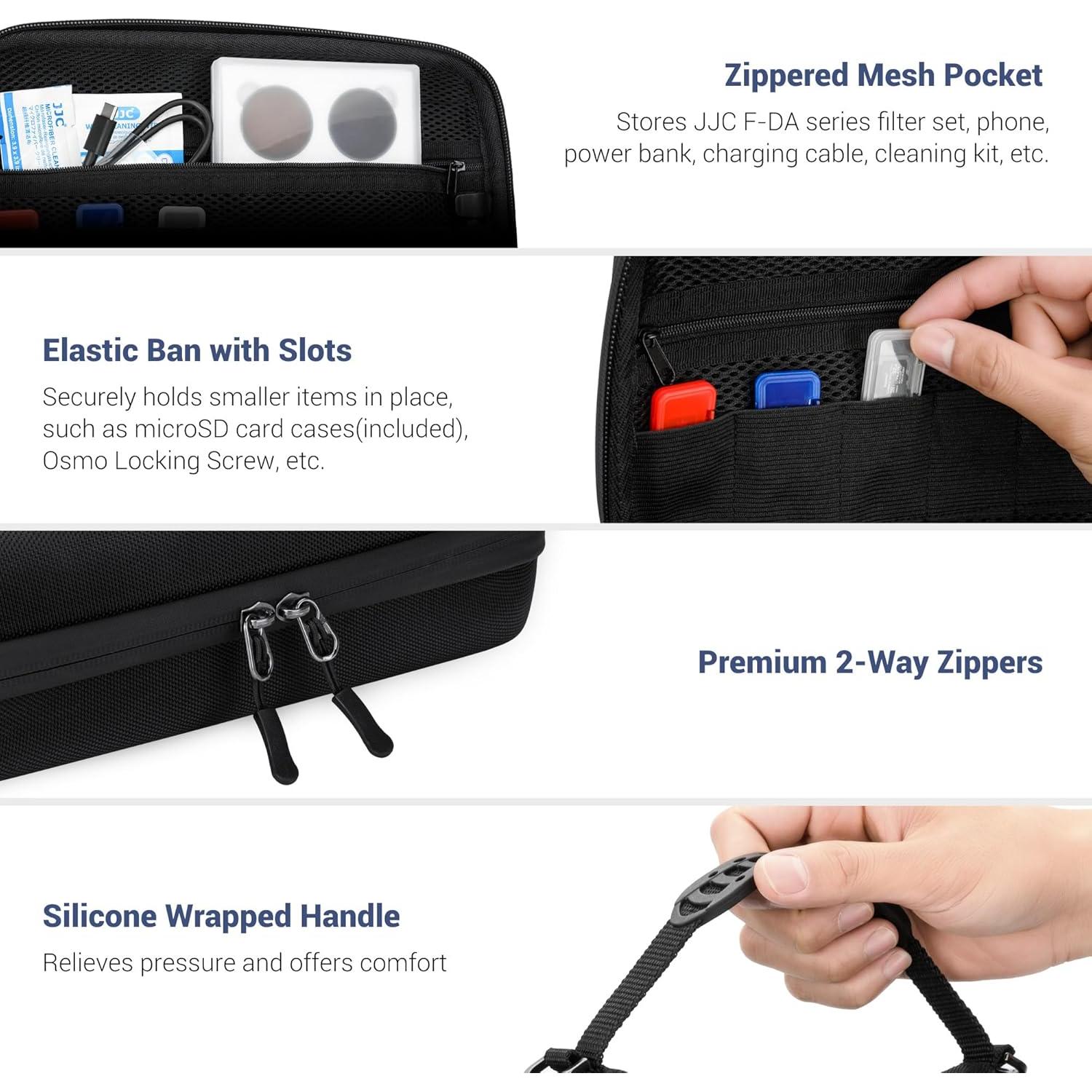 Funda Dura JJC para DJI Osmo Action 5 Pro/4/3 - Estuche Impermeable