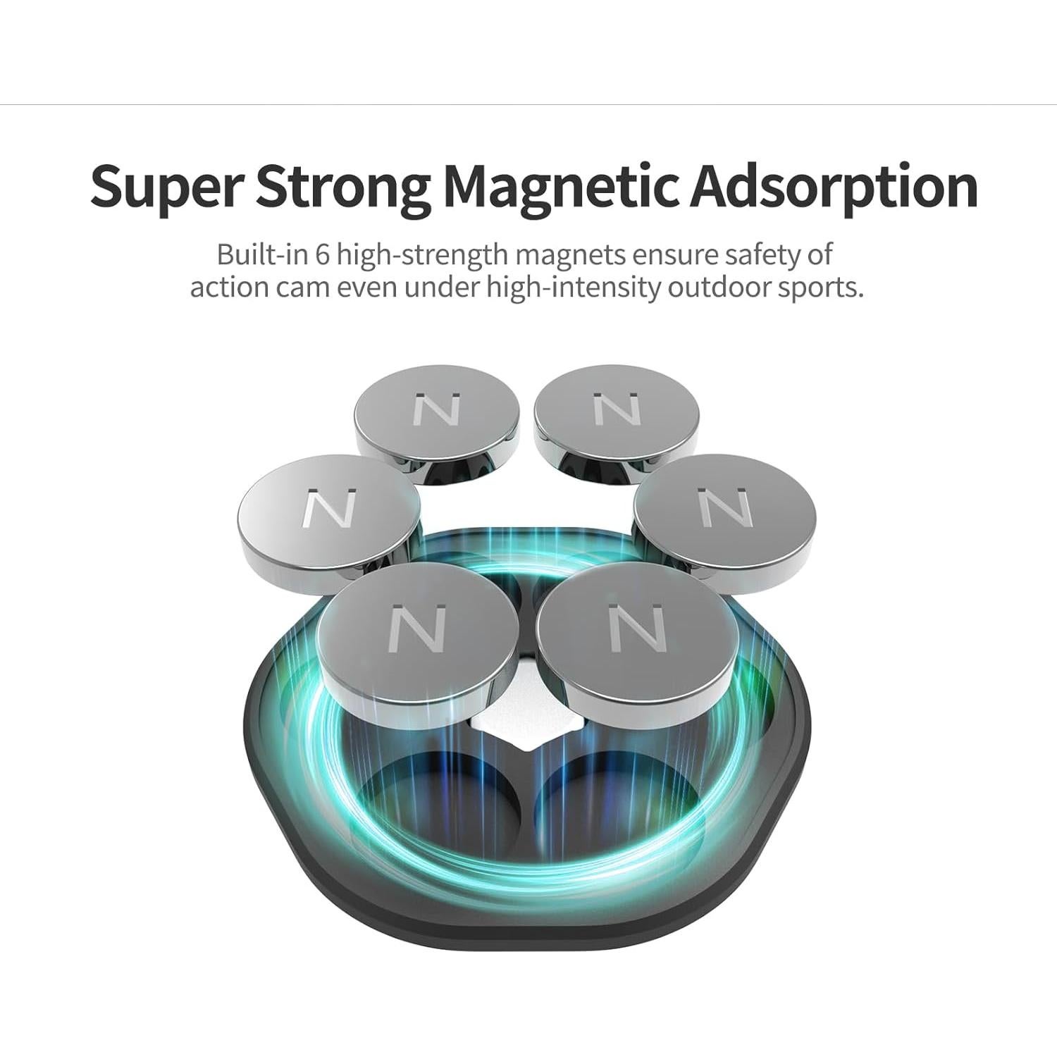 Base de Soporte Magnético Universal para Cámara LIBOQIAO