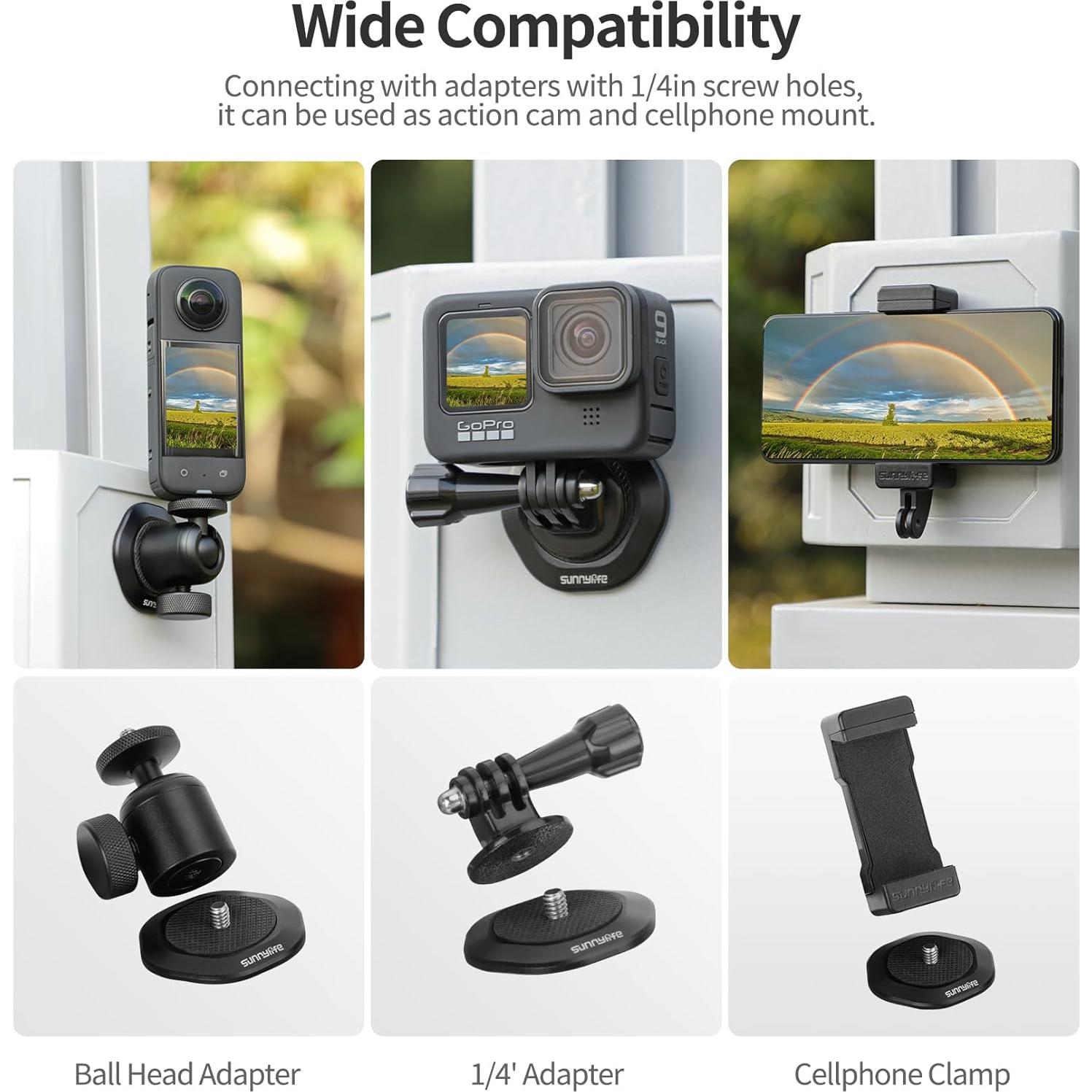 Base de Soporte Magnético Universal para Cámara LIBOQIAO