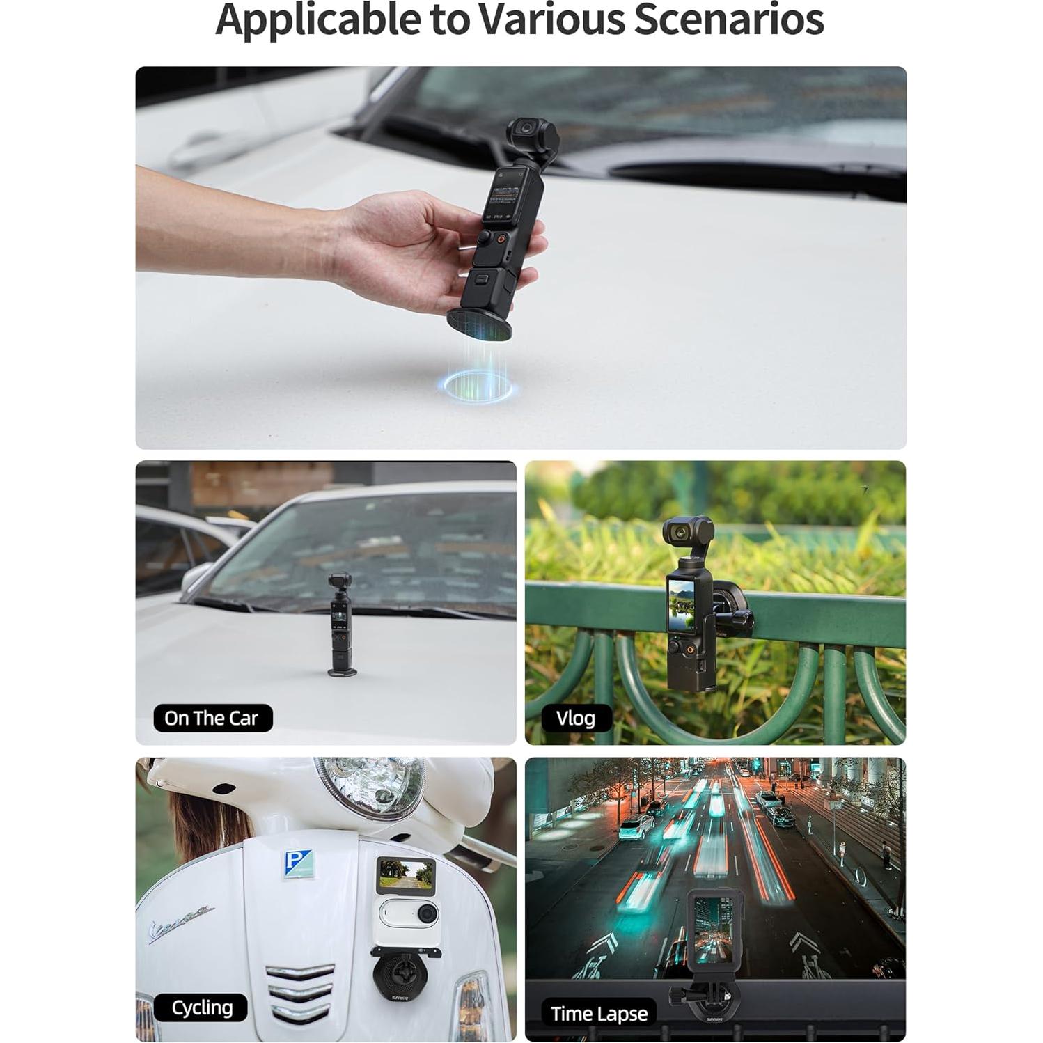 Base de Soporte Magnético Universal para Cámara LIBOQIAO