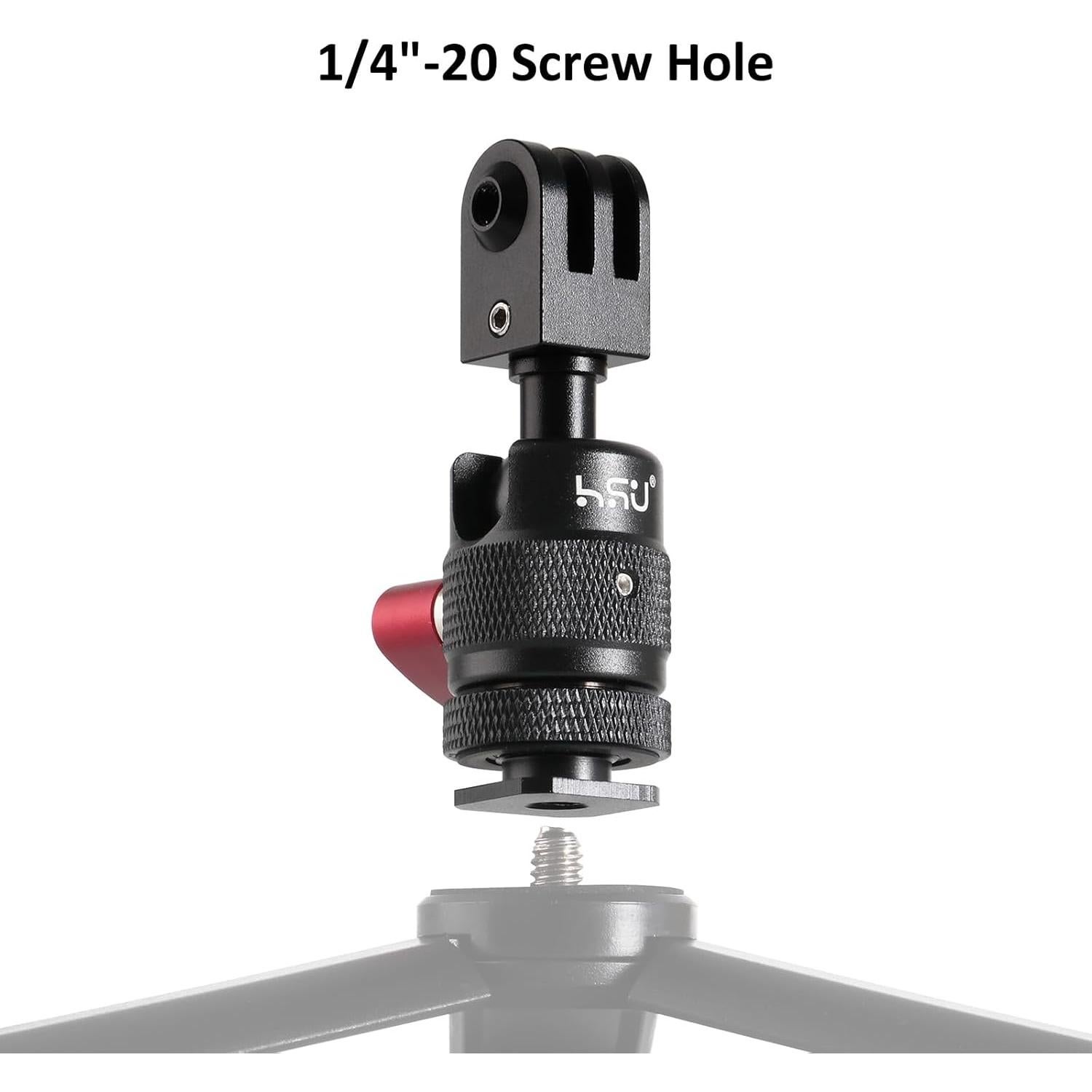 Adaptador de Montaje de Zapata Fría HSU para Cámara y GoPro