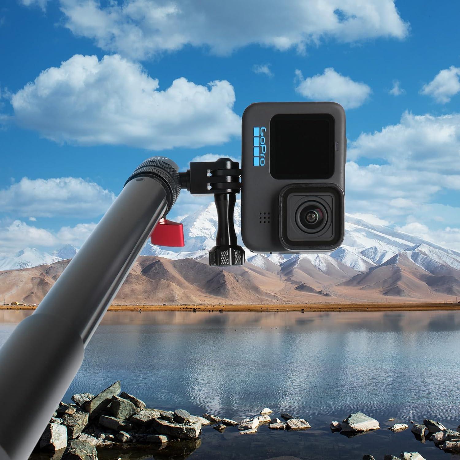 Adaptador de Montaje de Zapata Fría HSU para Cámara y GoPro