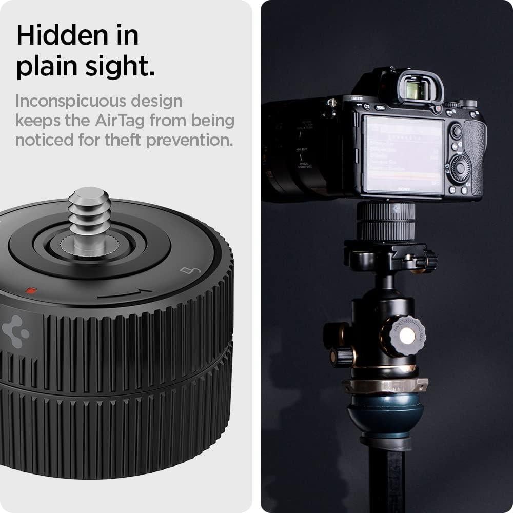 Soporte Adaptador Cámara Spigen para AirTag - Negro