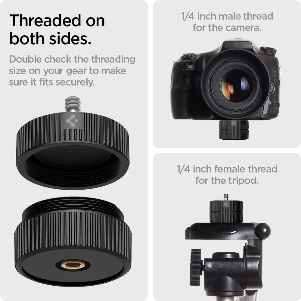 Soporte Adaptador Cámara Spigen para AirTag - Negro