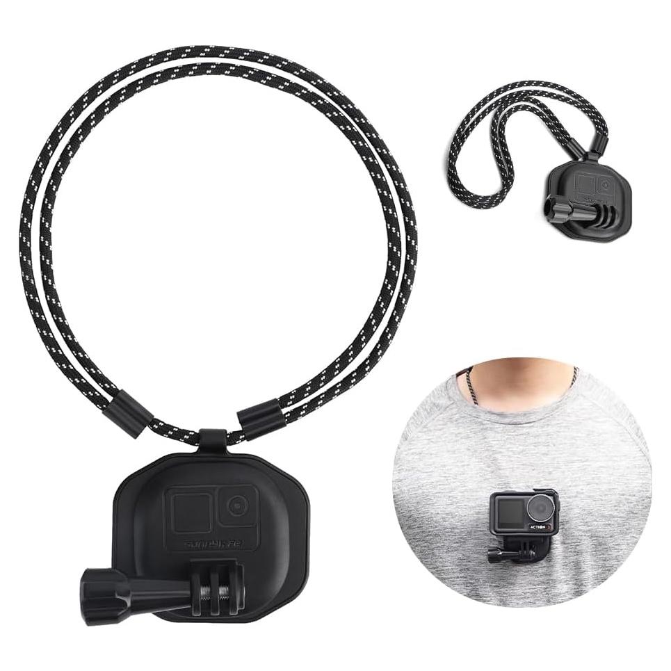 Soporte de Cuello Magnético BEHORSE para Cámaras de Acción