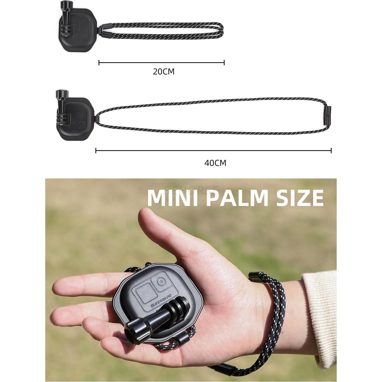 Soporte de Cuello Magnético BEHORSE para Cámaras de Acción