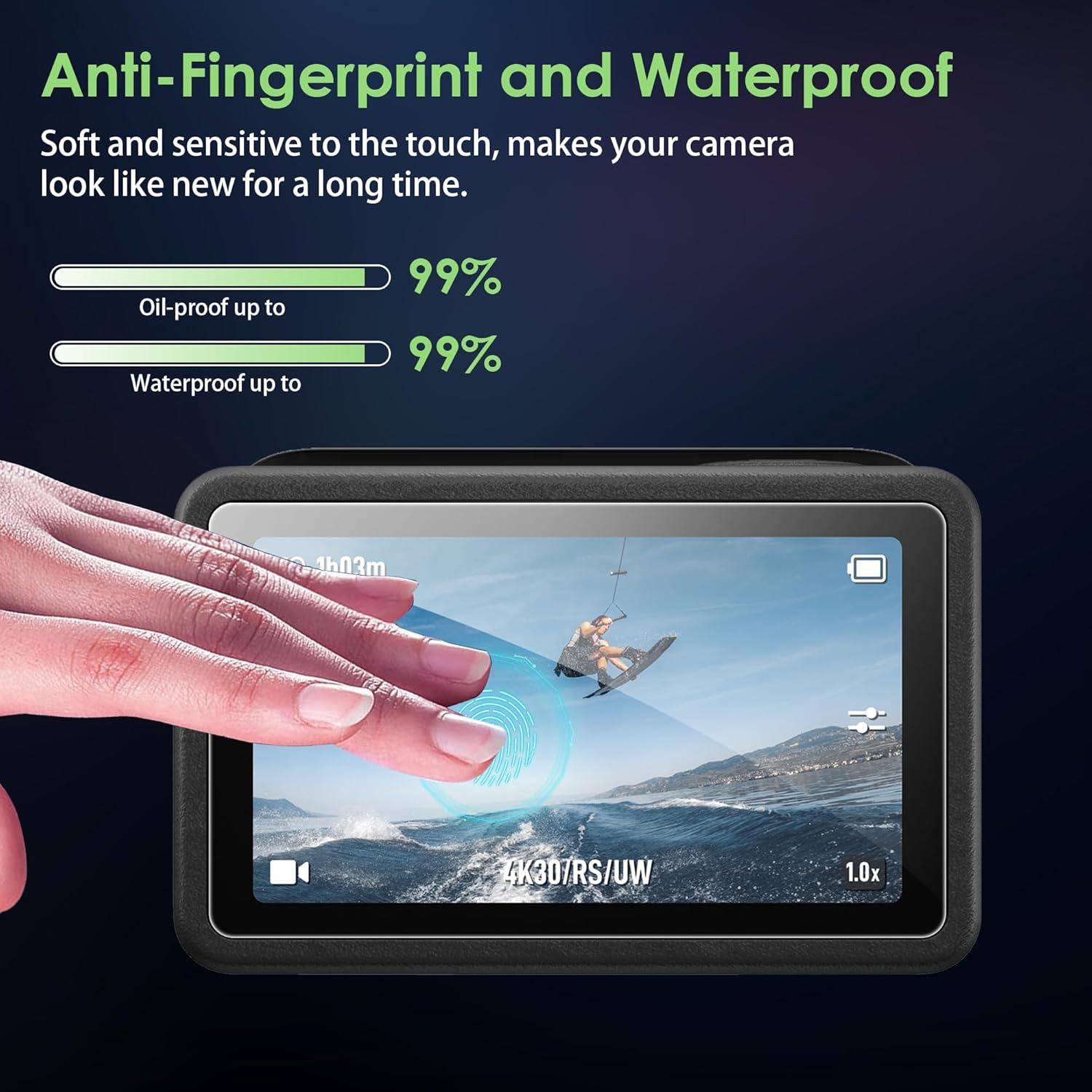 Protector de Pantalla y Lente DJI Osmo Action 5 Pro - Vidrio Templado