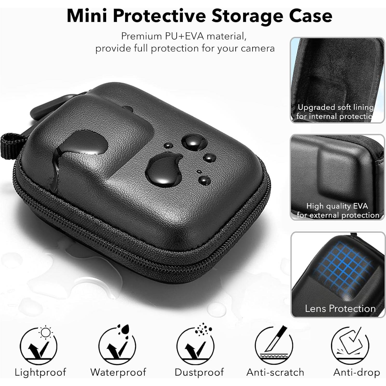 Accesorios DJI Osmo Action 5 Pro - Funda PU y Protectores