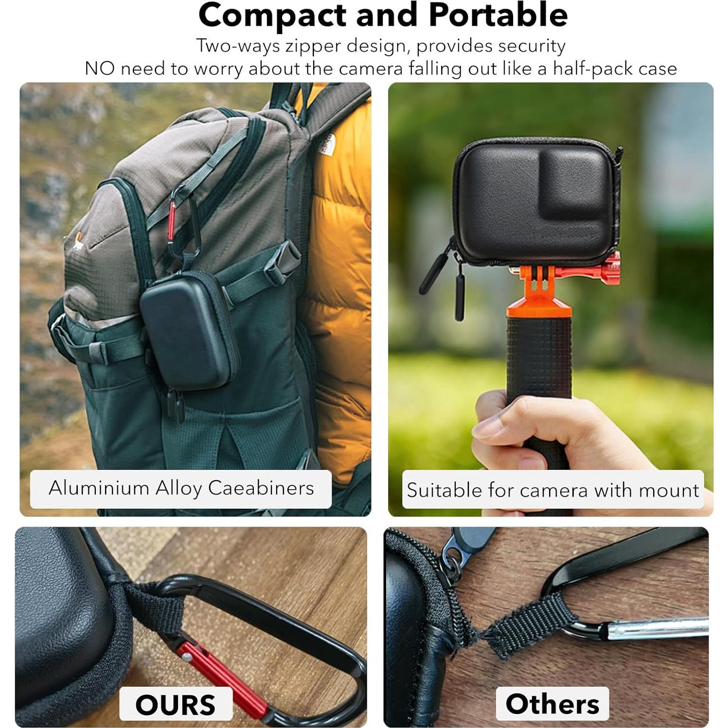 Accesorios DJI Osmo Action 5 Pro - Funda PU y Protectores