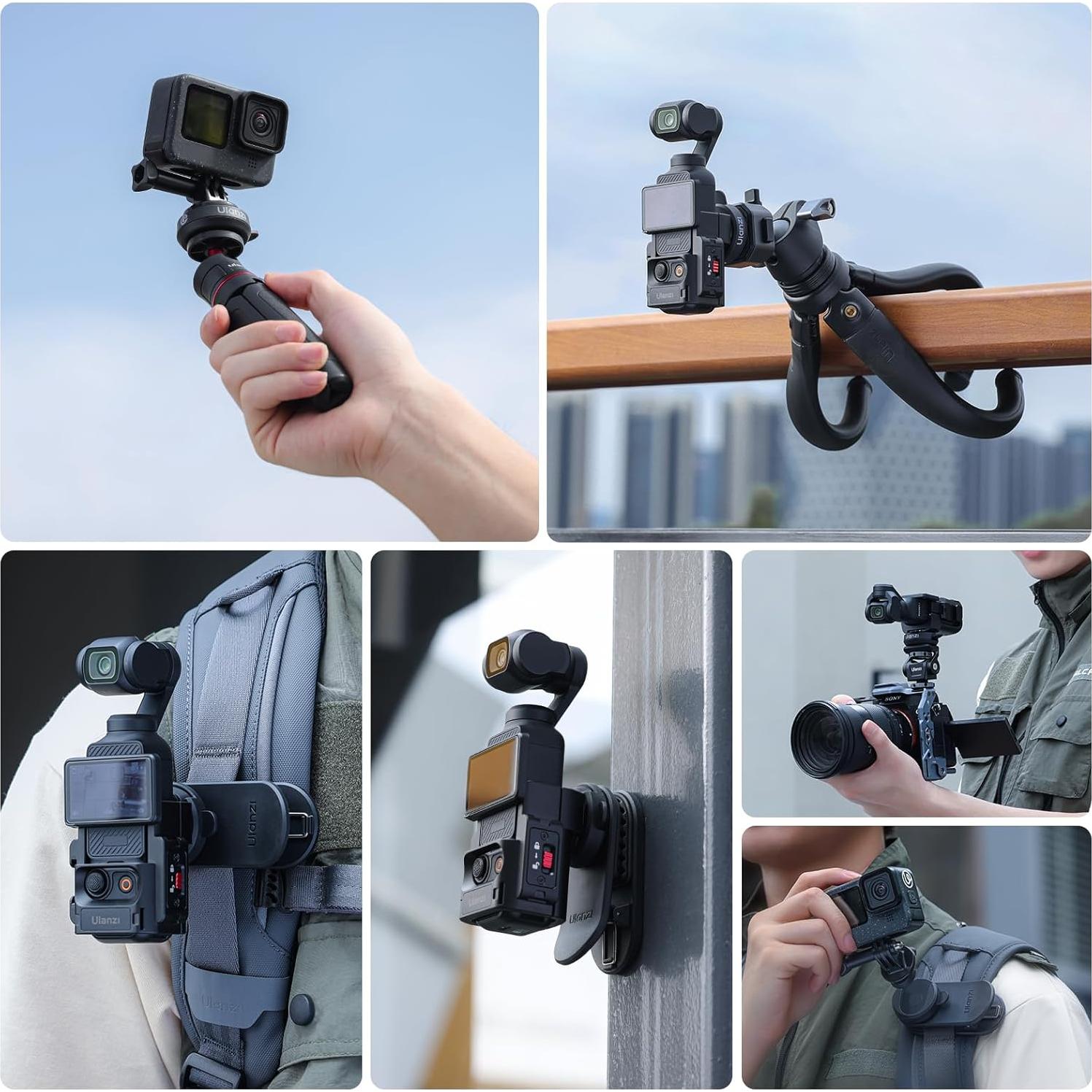 Clip de Montaje Rápido ULANZI CK02 para Cámara Pocket 3