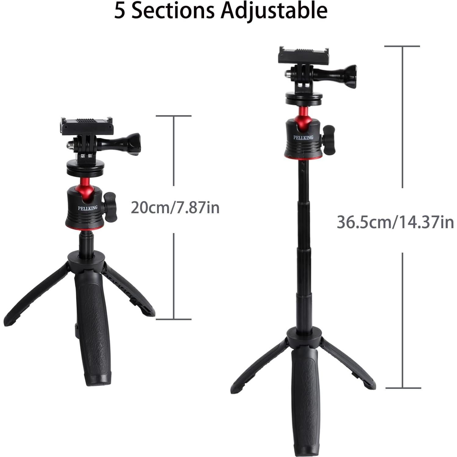 Soporte Magnético Pellking 2 en 1 para DJI Osmo Action 5 Pro