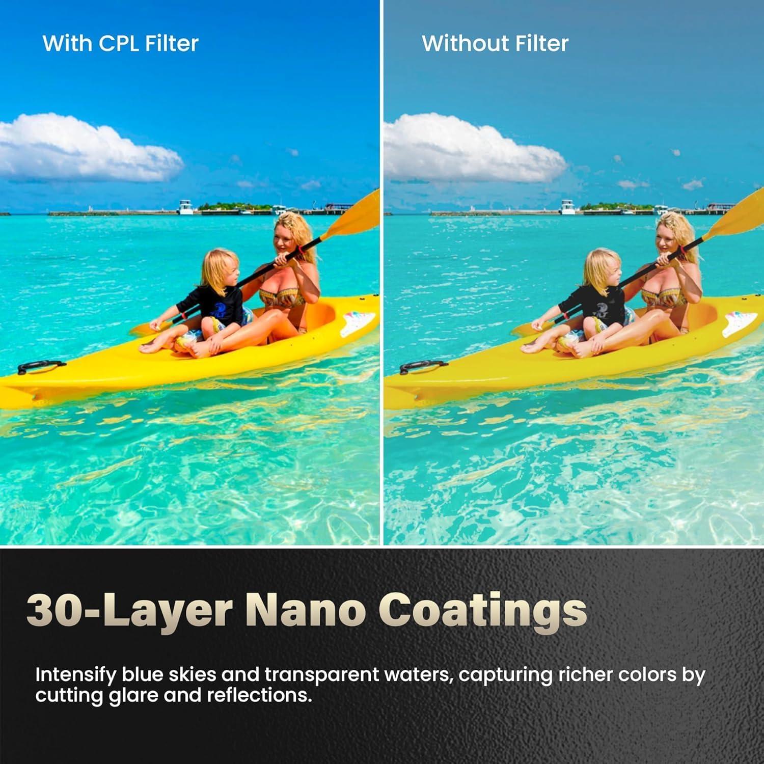 Filtros de Lente Walking Way ND CPL para DJI Osmo Action 4/5