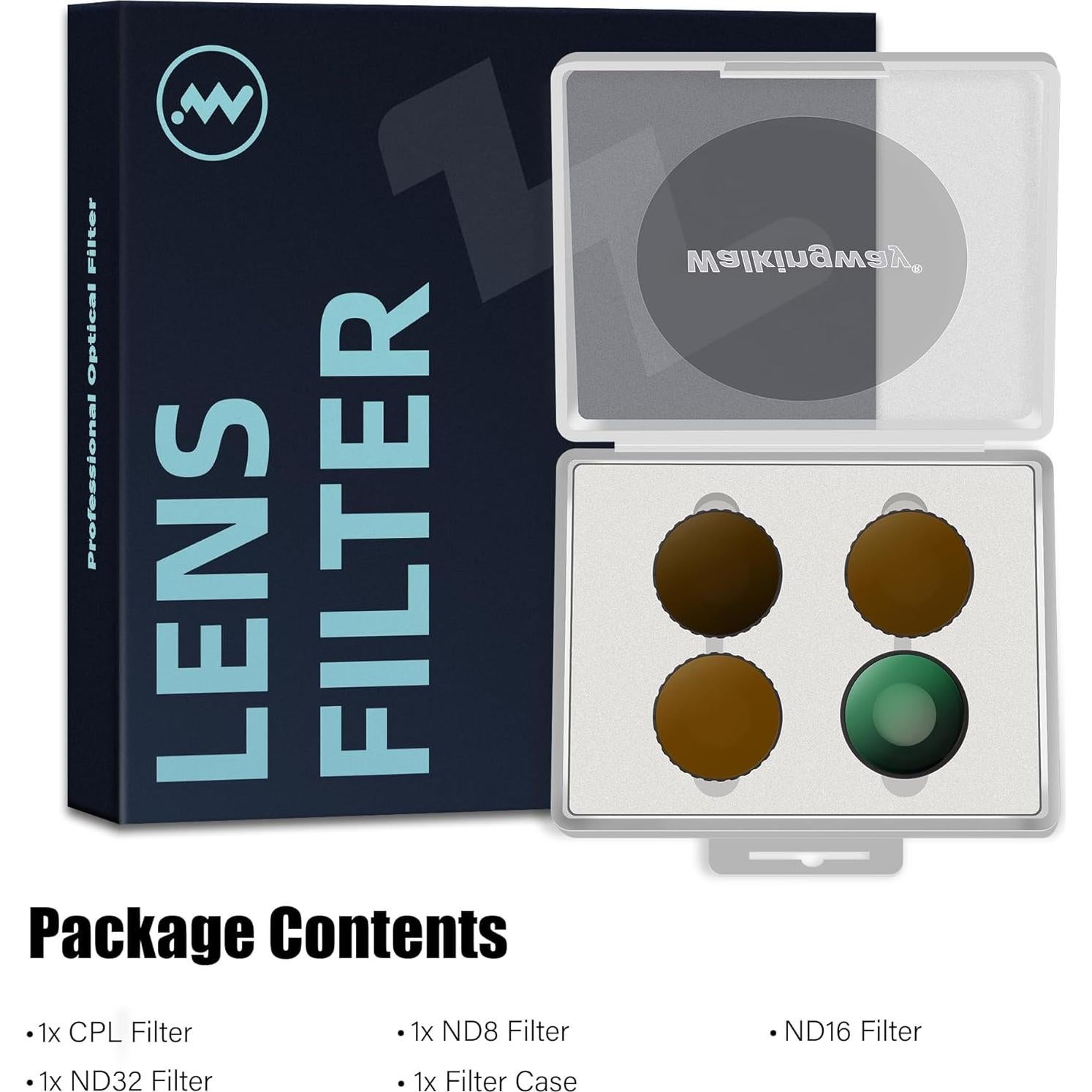 Filtros de Lente Walking Way ND CPL para DJI Osmo Action 4/5