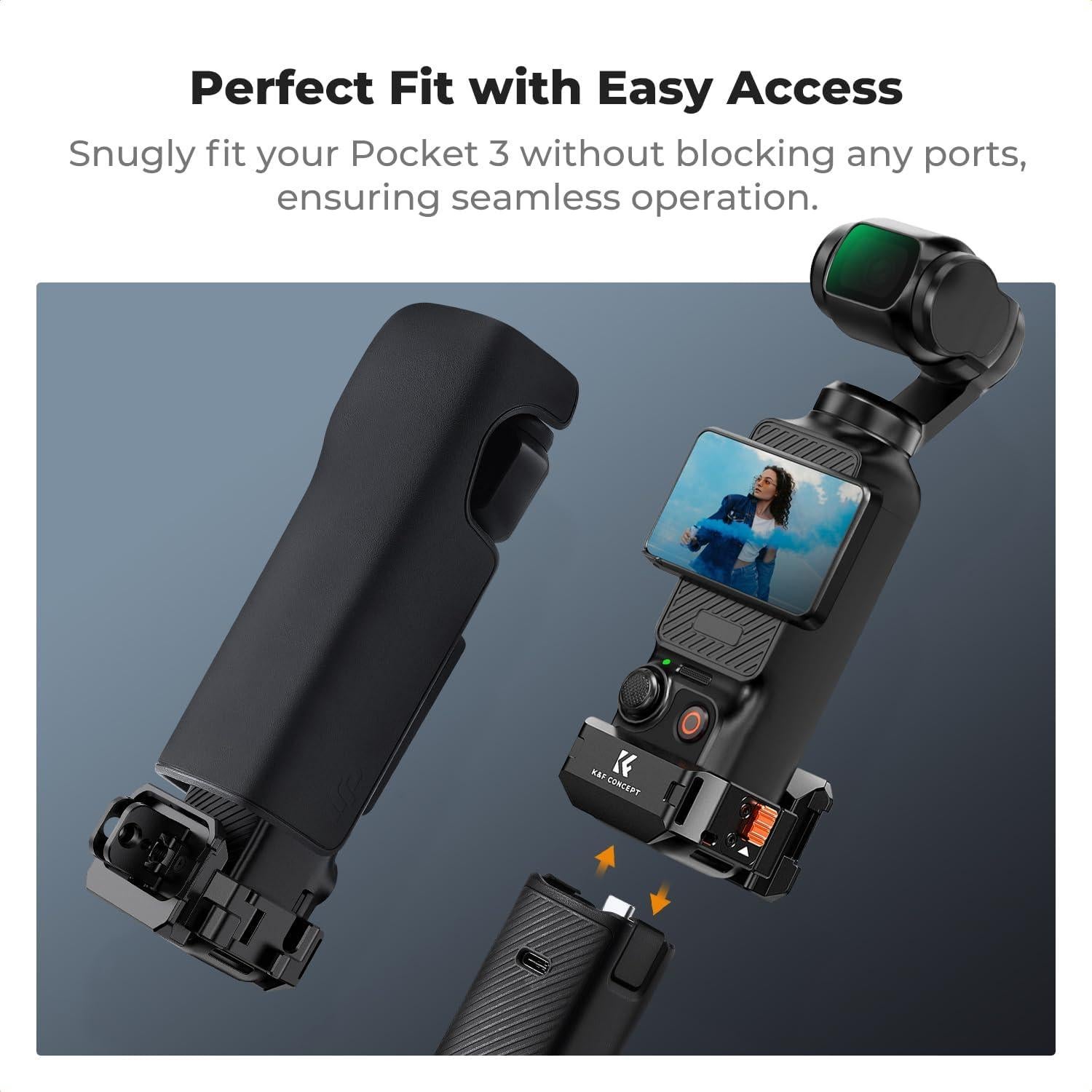 Jaula Protectora K&F Concept para DJI Osmo Pocket 3 - Aluminio