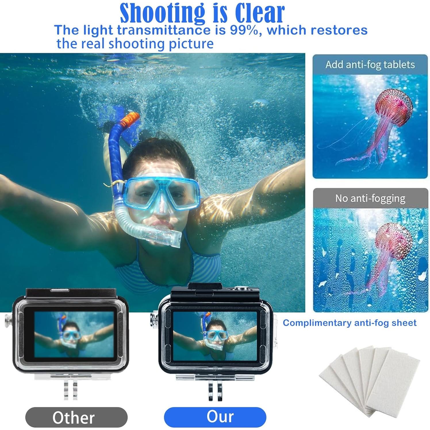 Funda Impermeable UnisonPet para DJI Osmo Action 5 Pro/4/3 60M