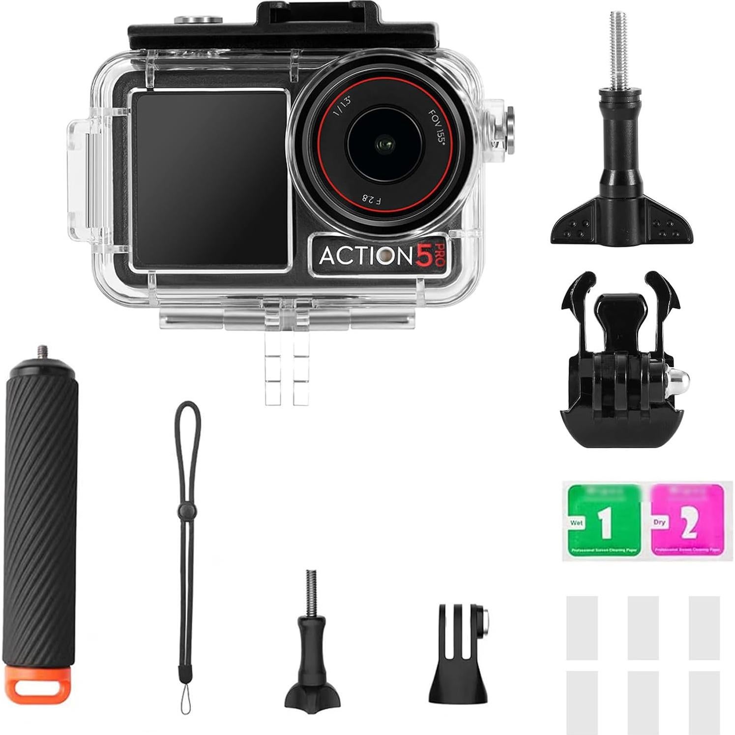 Funda Impermeable UnisonPet para DJI Osmo Action 5 Pro/4/3 60M