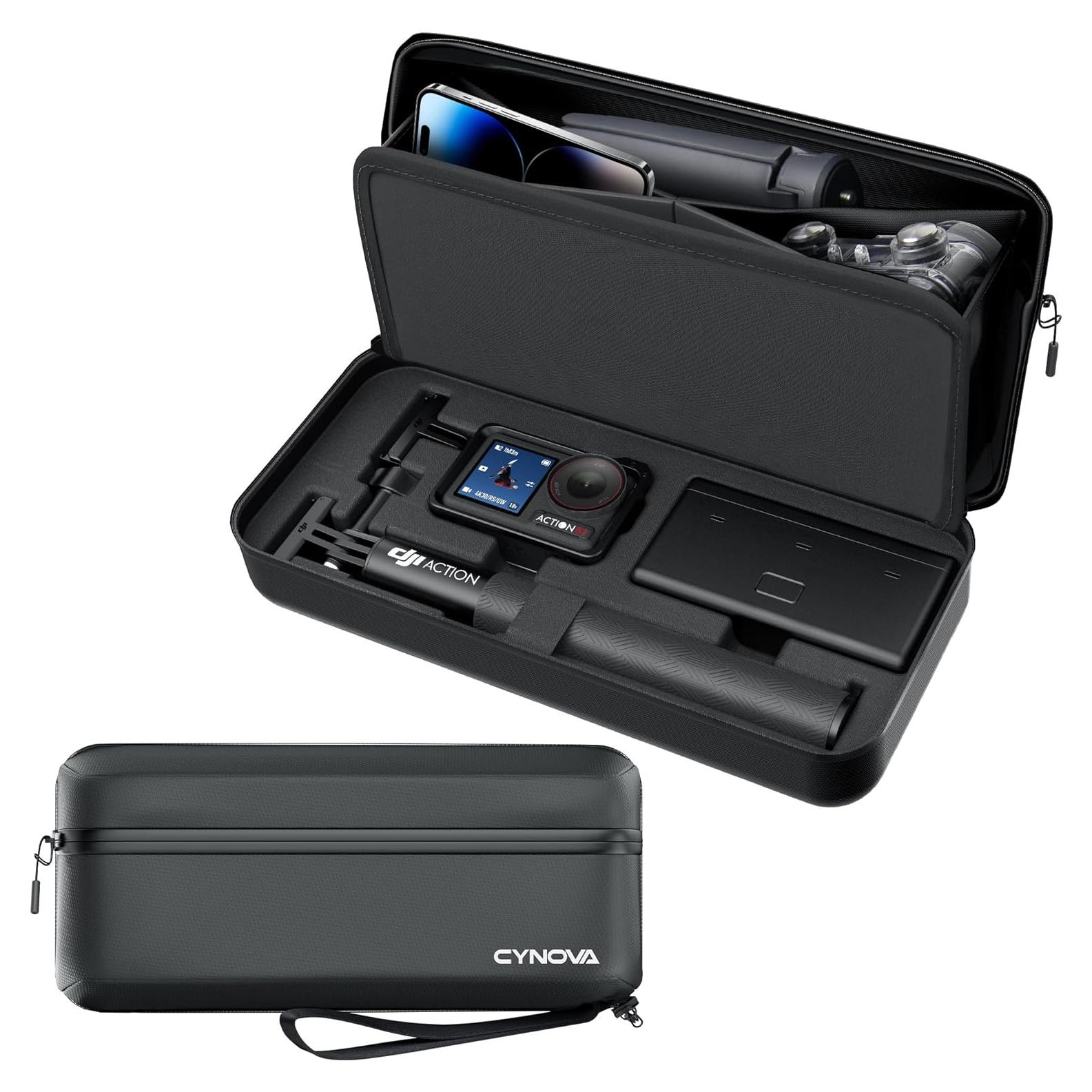 Bolsa de Transporte CYNOVA para DJI Osmo Action 4/5 Pro - Almacenamiento Seguro