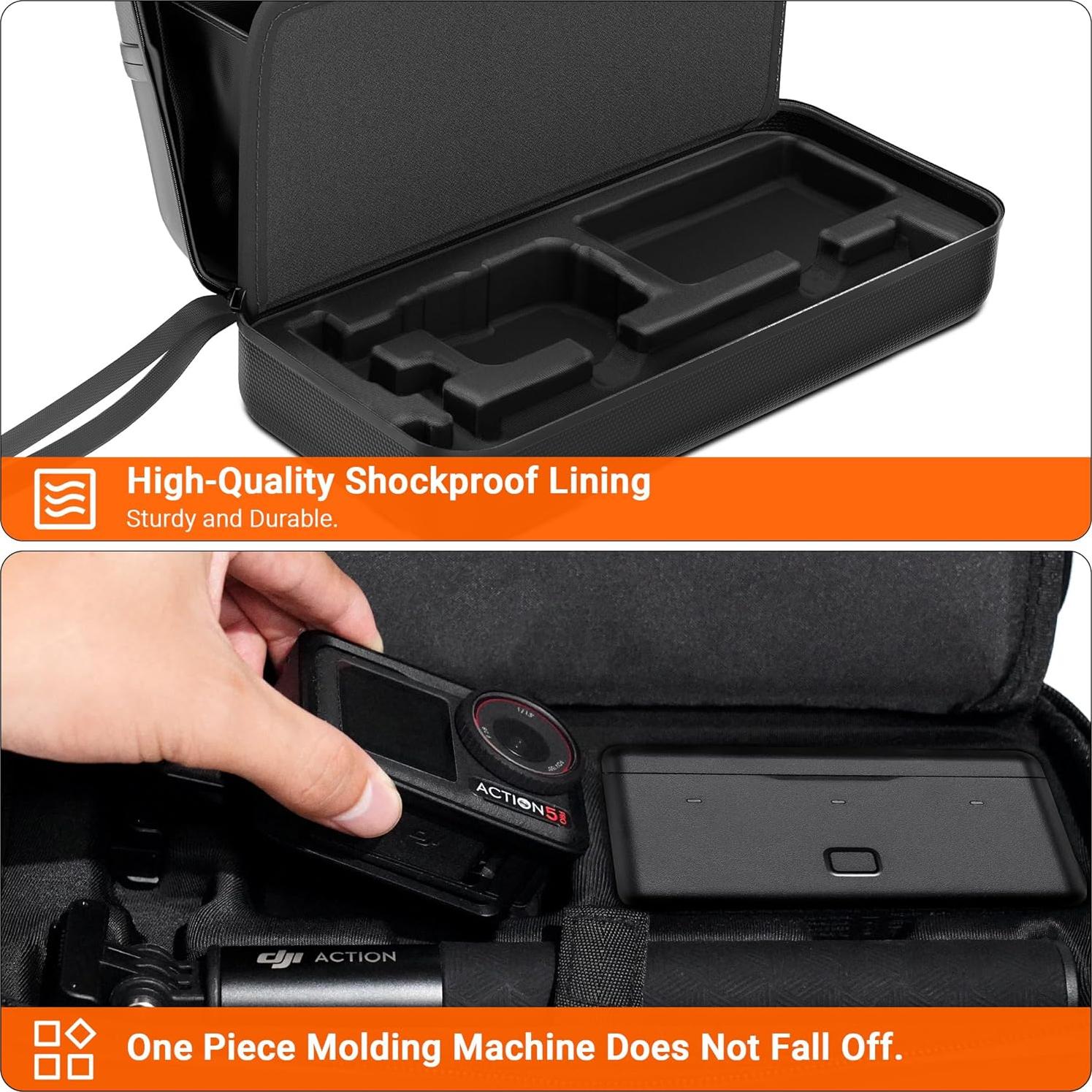 Bolsa de Transporte CYNOVA para DJI Osmo Action 4/5 Pro - Almacenamiento Seguro