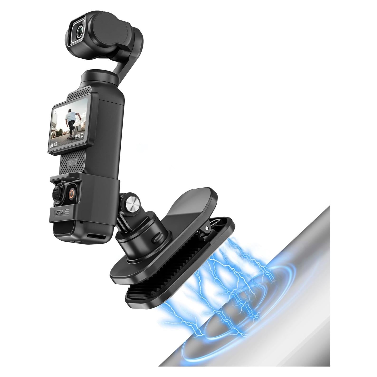 Soporte Clip de Mochila STARTRC para DJI Pocket 3 - Rotación 360°