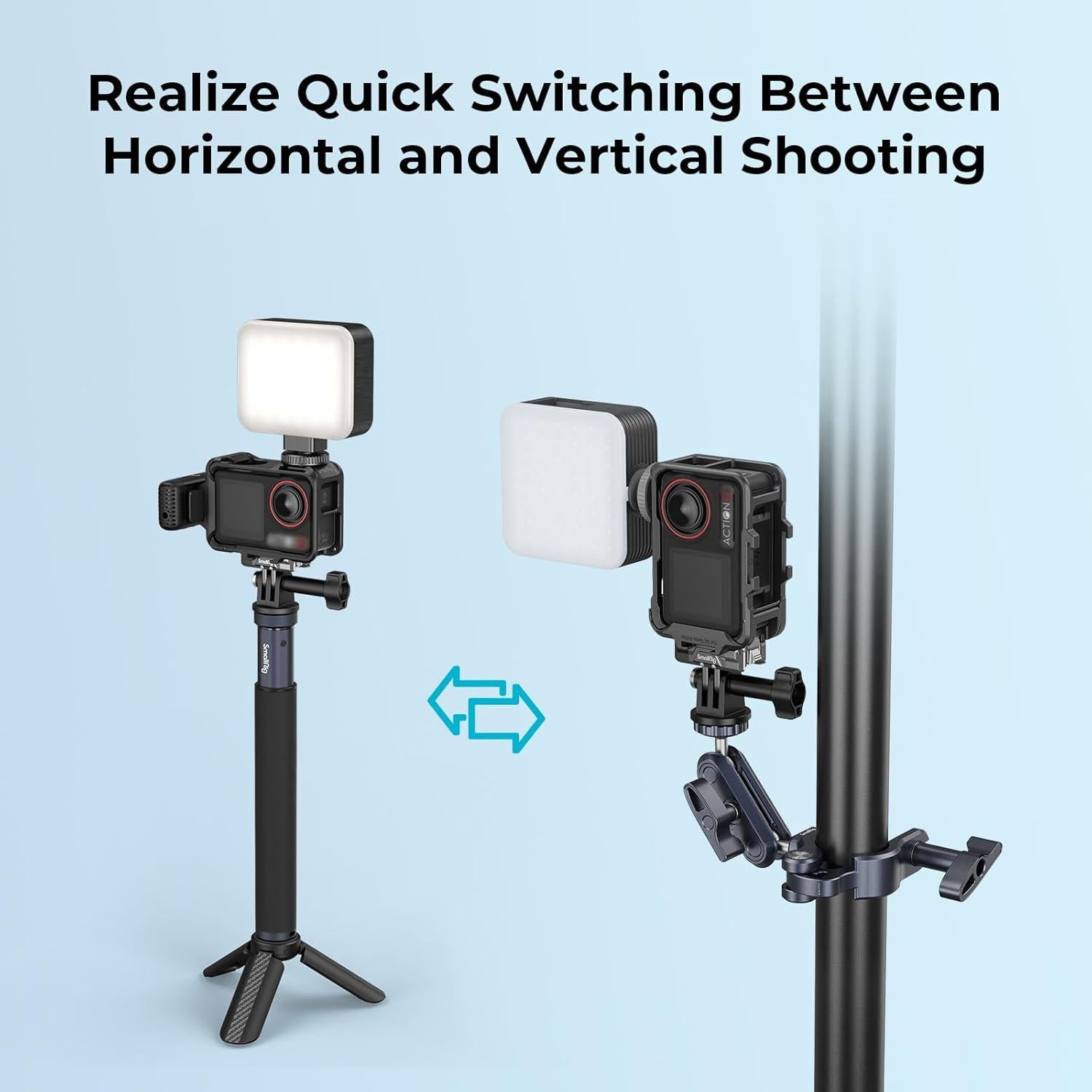 Jaula SMALLRIG para DJI Osmo Action 3/4/5 Pro - 5135