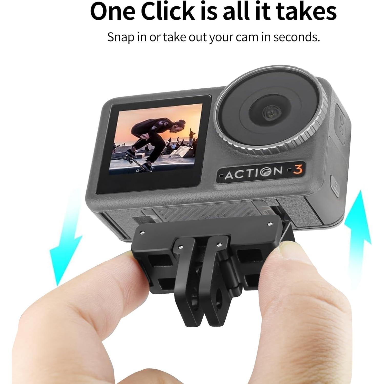 Adaptador Magnético JOYSOG para Cámara OSMO Action 4/3/2