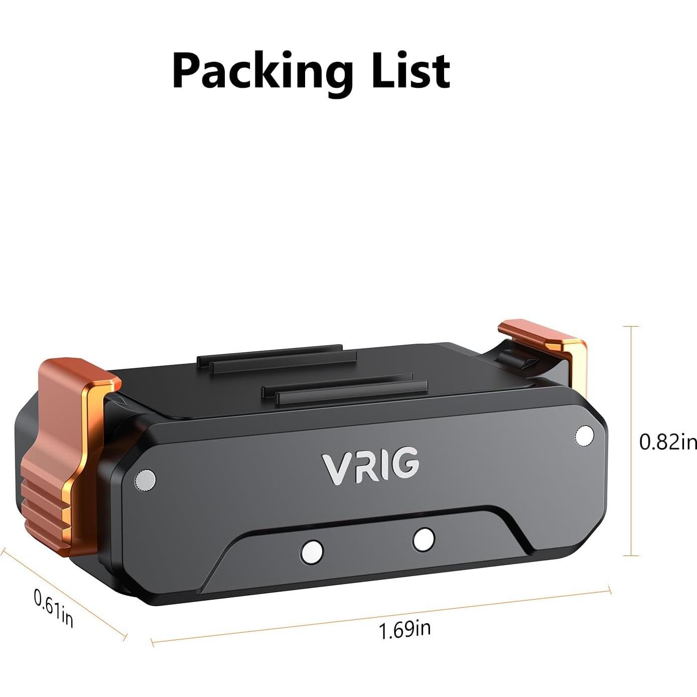 Adaptador de liberación rápida VRIG AC-31 para DJI Osmo Action 5