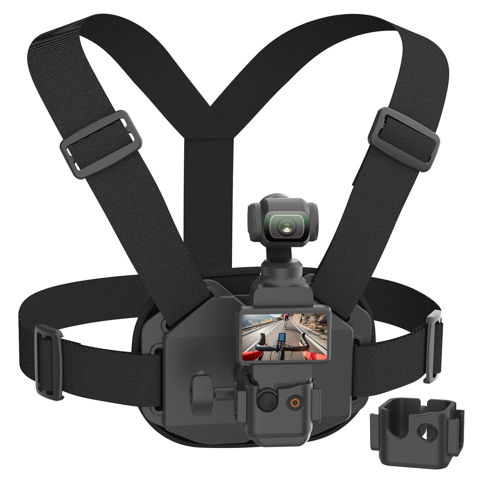 Soporte de Pecho NEOSOU para Osmo Pocket 3 y GoPro