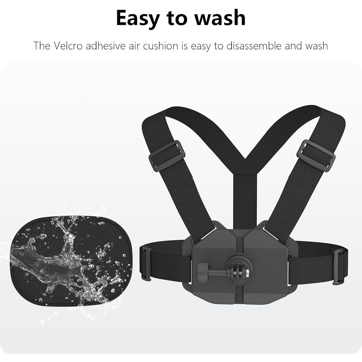 Soporte de Pecho NEOSOU para Osmo Pocket 3 y GoPro