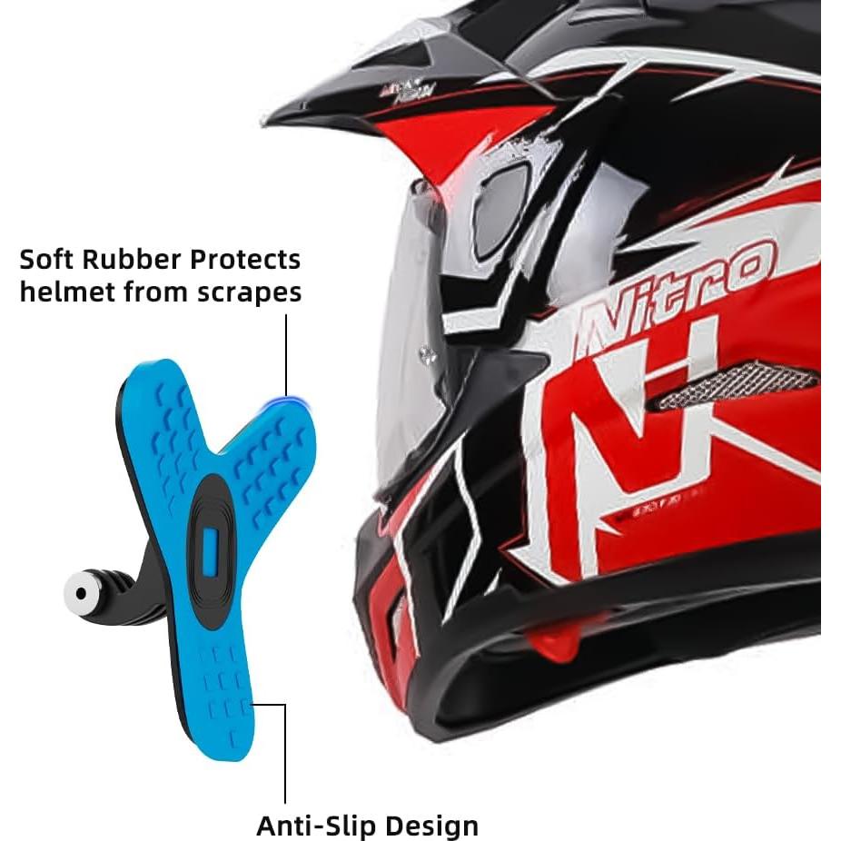 Soporte de Correa de Barbilla SUREWO para Casco Motocicleta