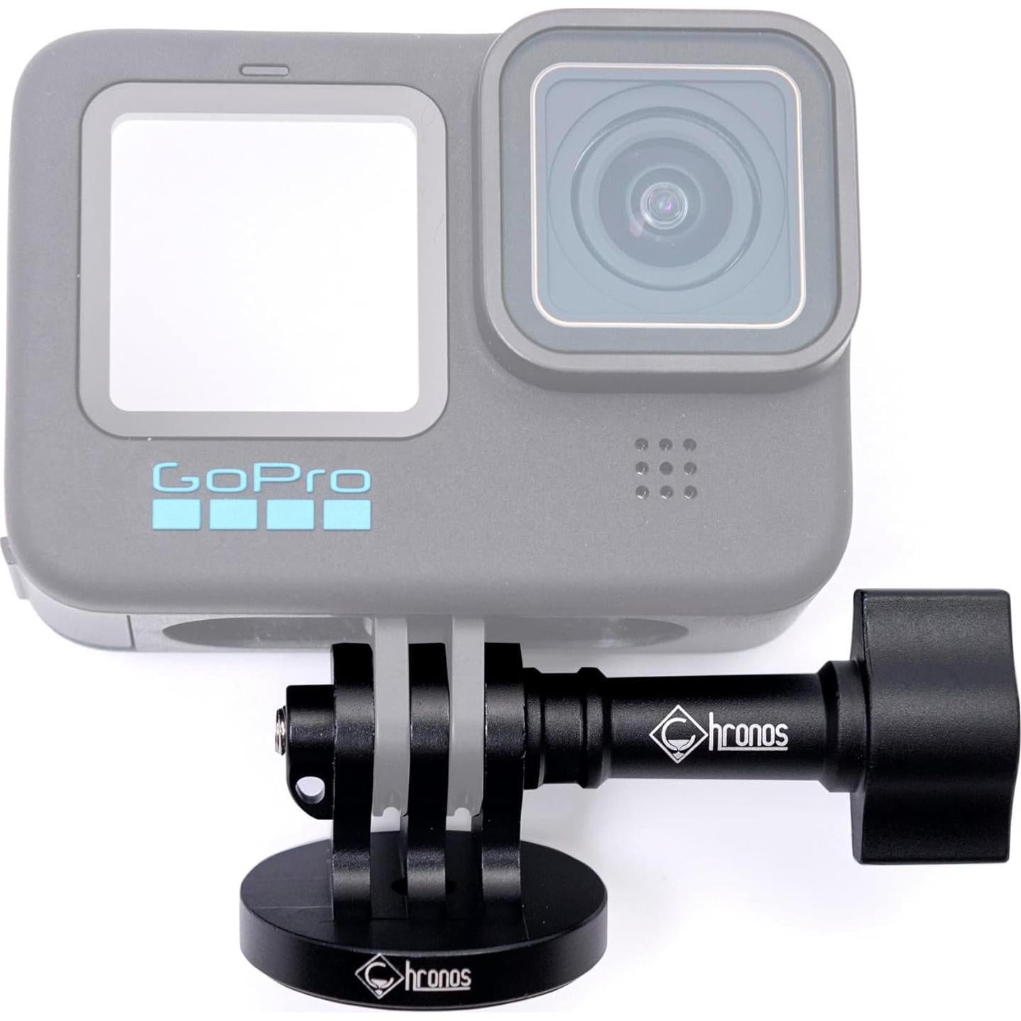 Adaptador de trípode CHRONOS de aluminio para cámaras GoPro