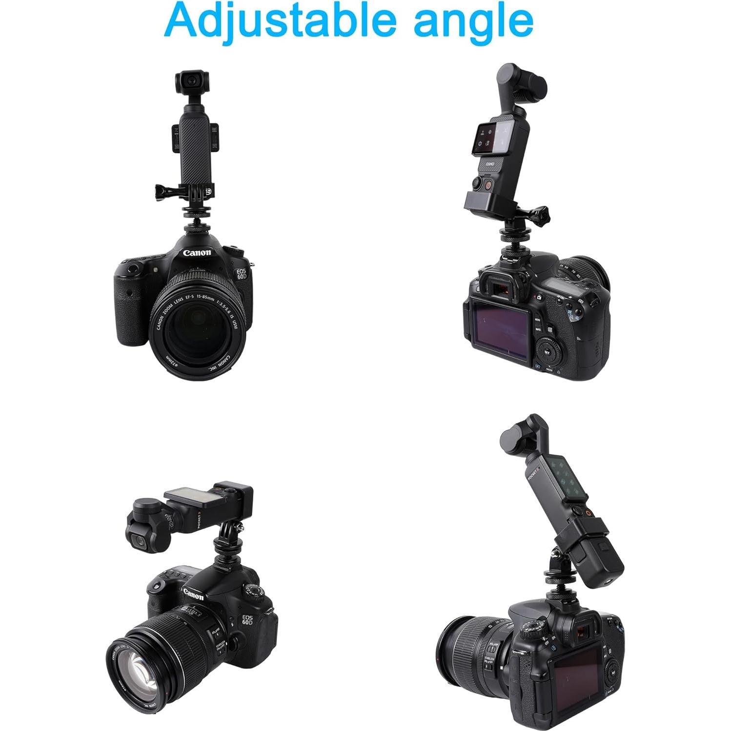 Adaptador de Montaje PellKing para DJI Osmo Pocket 3 - Zapata Caliente
