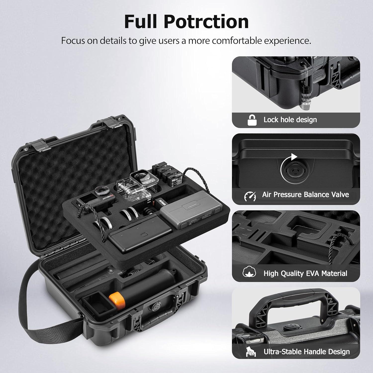 Funda Impermeable Doble Capa para DJI Osmo Action 5 Pro