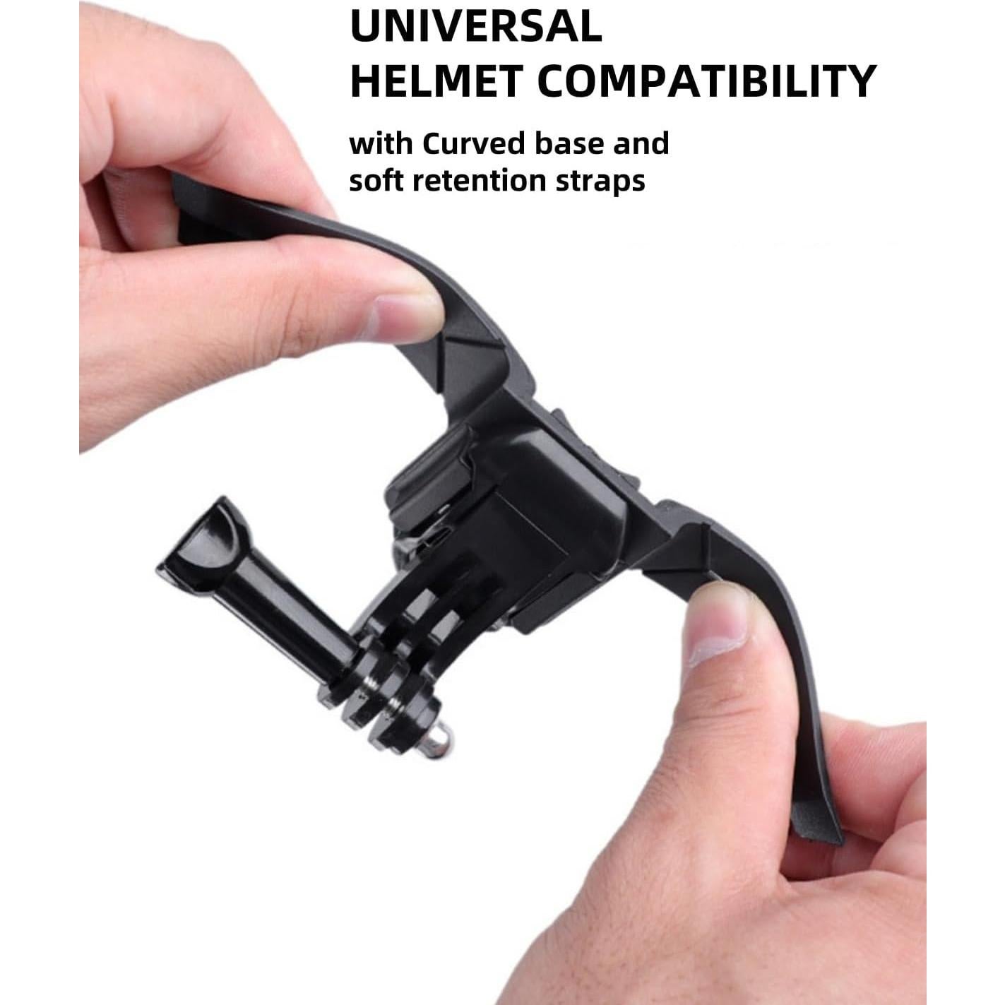 Soporte de Barbilla para Casco Genérico con Liberación Rápida