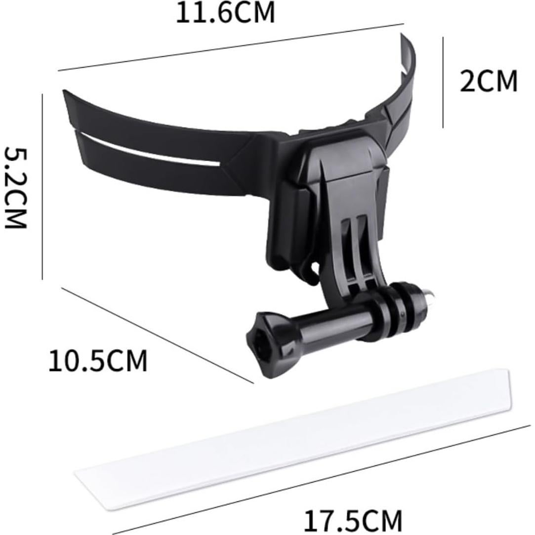 Soporte de Barbilla para Casco Genérico con Liberación Rápida