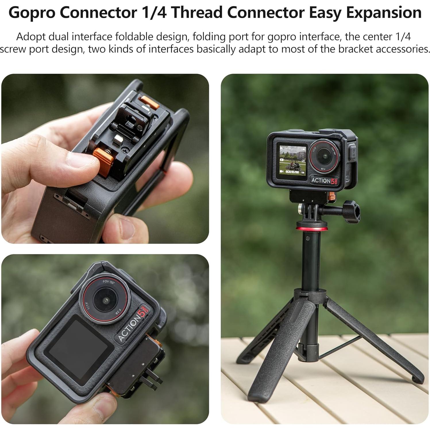 Adaptador Magnético Tomat para DJI Osmo Action 5 Pro - 40g