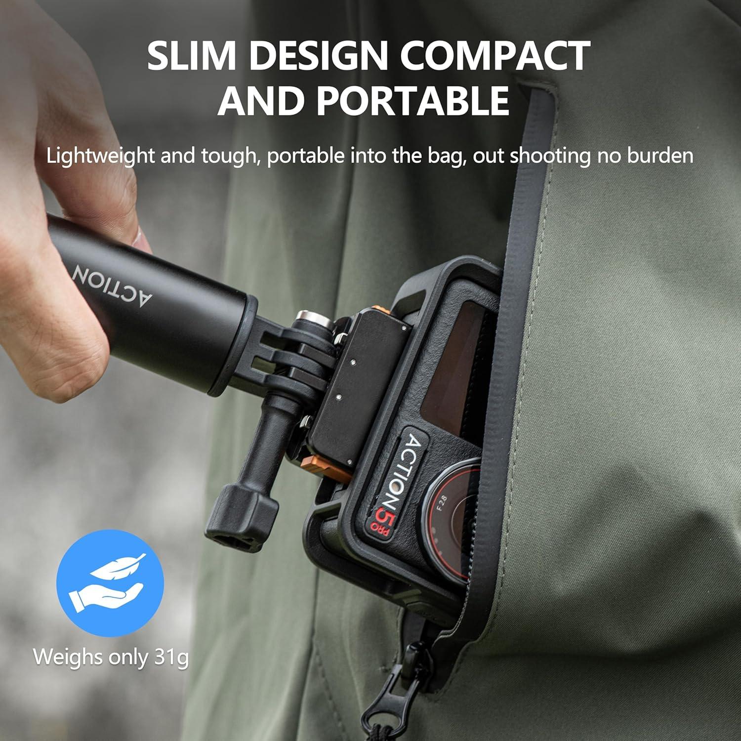 Adaptador Magnético Tomat para DJI Osmo Action 5 Pro - 40g