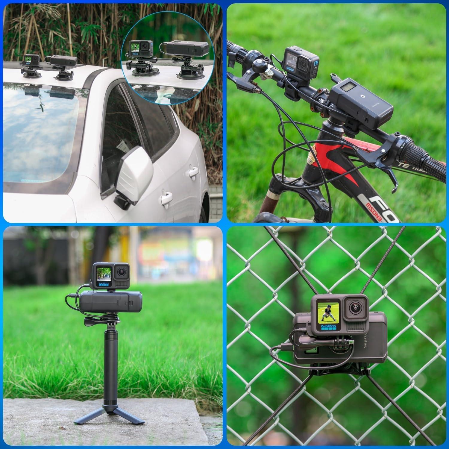 Power Bank Suptig 10000mAh con Cargador para DJI Action