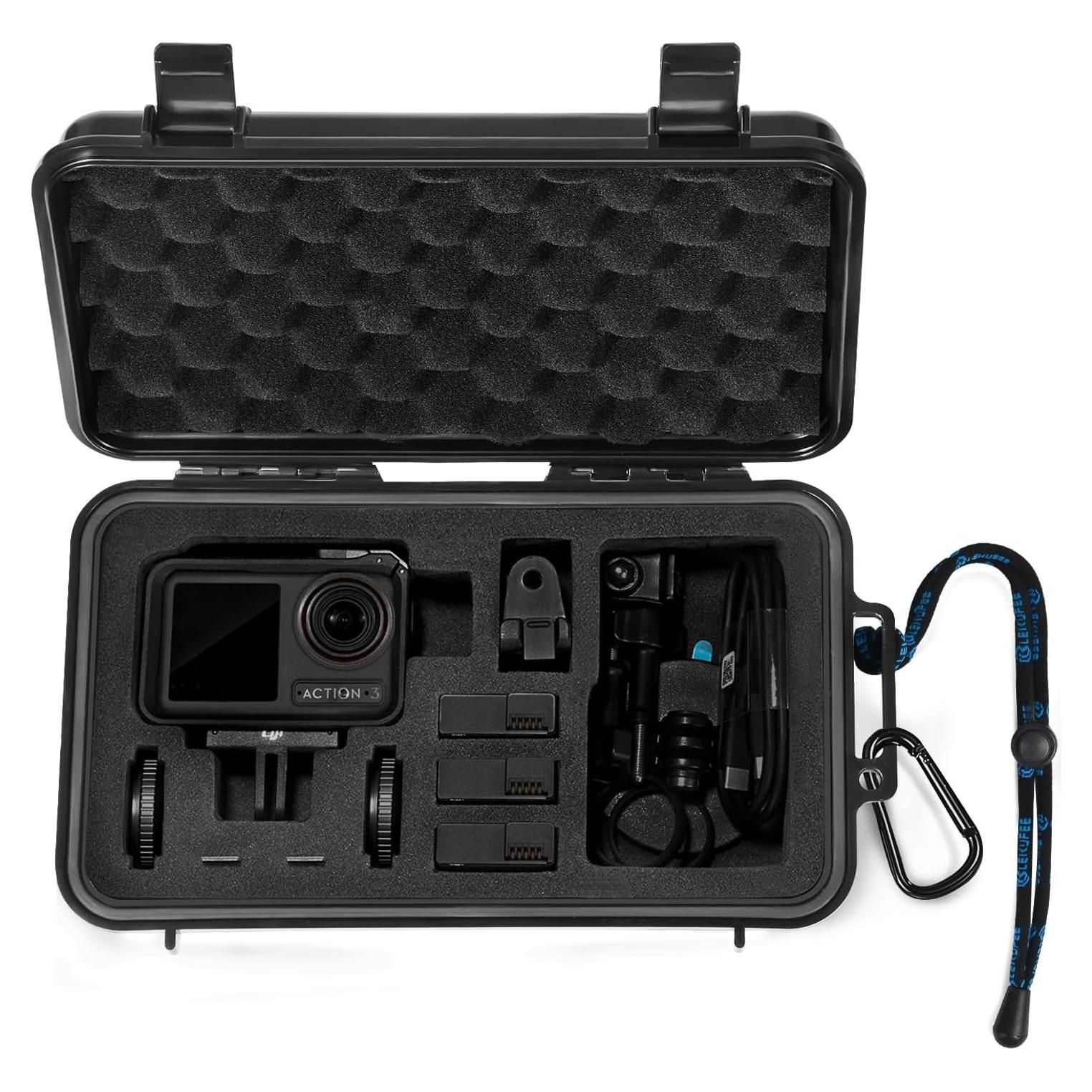 Funda Dura Impermeable Lekufee para DJI Osmo Action 5/4/3